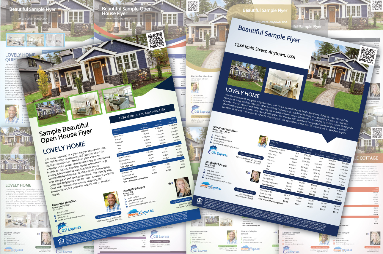 Mortgage Flyers and Loan Officer Marketing that's Ready-to-share